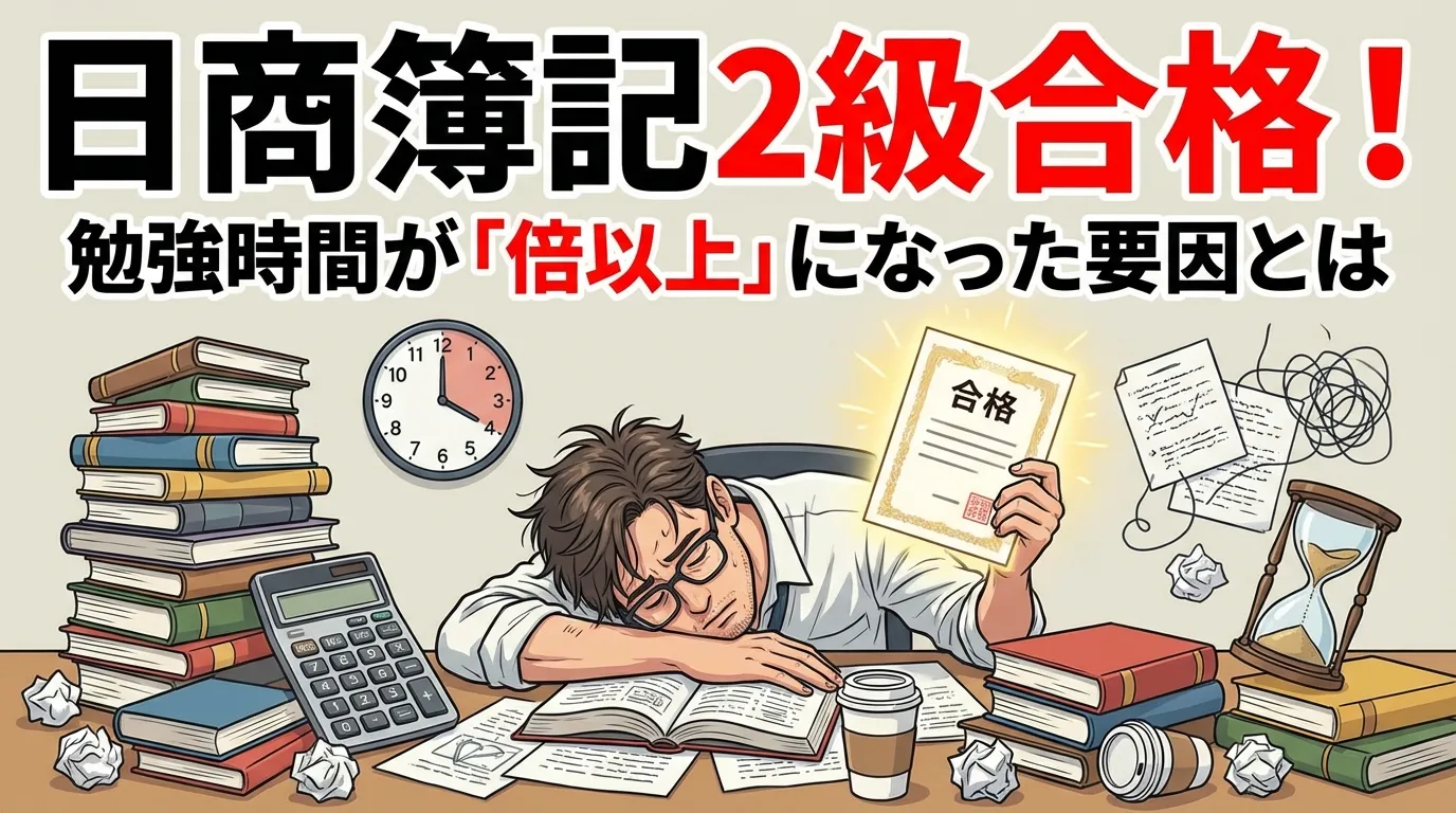 日商簿記2級合格！勉強時間が「倍以上」になった要因とは｜自習室KAKOI合格者インタビュー