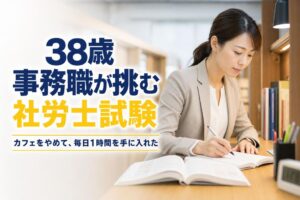 38歳事務職が挑む社労士試験 | 自習室KAKOI