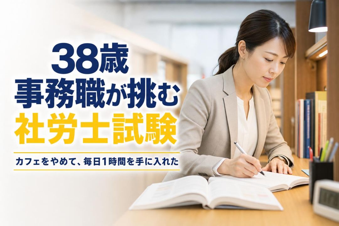 38歳事務職が挑む社労士試験 | 自習室KAKOI