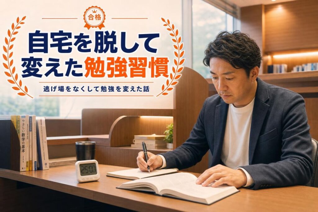 自宅を脱して変えた勉強習慣 | 自習室KAKOI