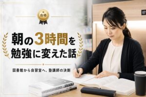 朝の3時間を勉強に変えた話 | 自習室KAKOI