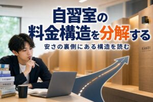 自習室の料金構造を分解する | 自習室KAKOI
