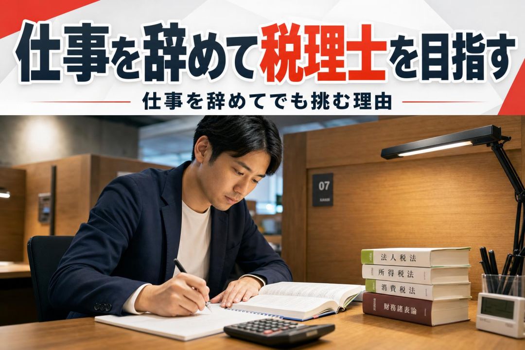 仕事を辞めて税理士を目指す | 自習室KAKOI
