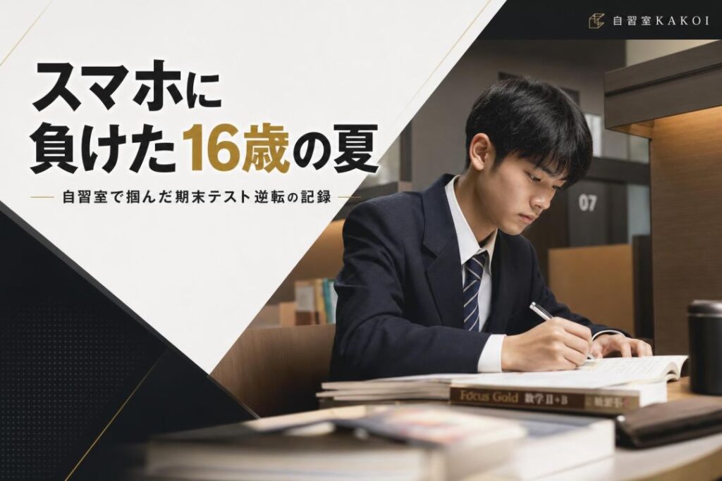 スマホに負けた16歳の夏 | 自習室KAKOI