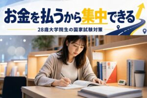 お金を払うから集中できる | 自習室KAKOI
