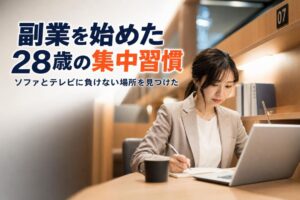 副業を始めた28歳の集中習慣 | 自習室KAKOI