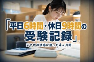 平日6時間・休日9時間の受験記録 | 自習室KAKOI