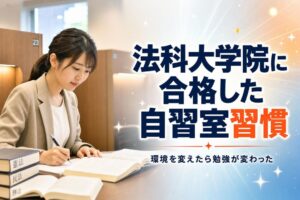 法科大学院に合格した自習室習慣 | 自習室KAKOI