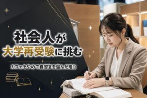 社会人が大学再受験に挑む | 自習室KAKOI