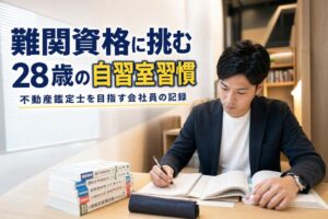 難関資格に挑む28歳の自習室習慣 | 自習室KAKOI